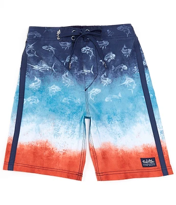 Salt Life Big Boys 6-16 Ameritude Board Shorts