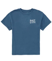 Salt Life Big Boys 8-20 Short Sleeve Dawn Departure Graphic T-Shirt