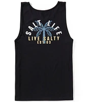 Salt Life Checked Out Sleeveless Tank