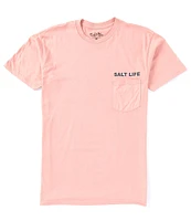 Salt Life Crab Life Short Sleeve Graphic T-Shirt