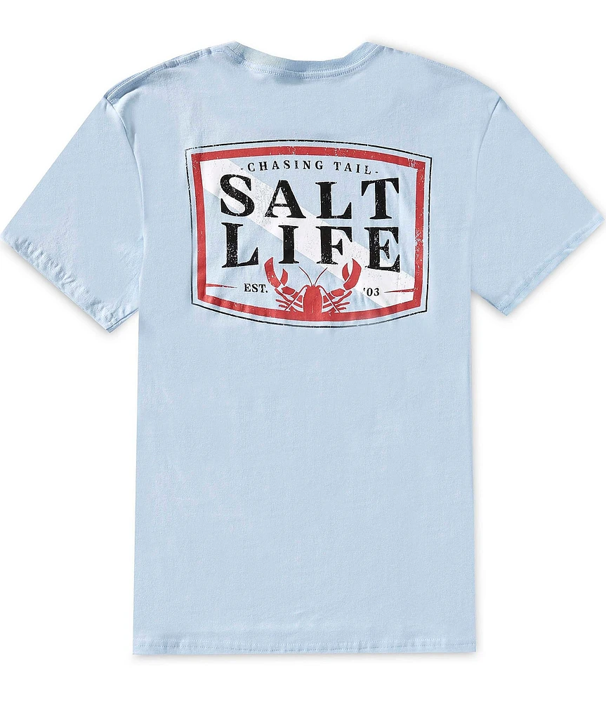 Salt Life Gone Divin Short Sleeve Solid T-Shirt