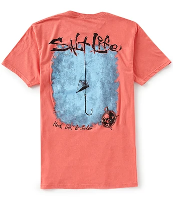 Salt Life Hook Line And Sinker Short Sleeve T-Shirt