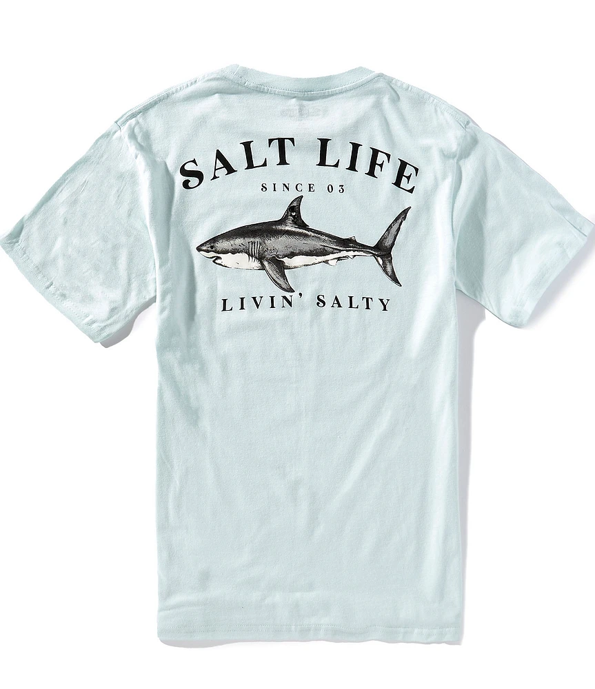 Salt Life Jaws Of Steel Short Sleeve Graphic T-Shirt