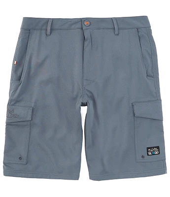 Salt Life La Vida 22#double; Outseam Cargo Shorts