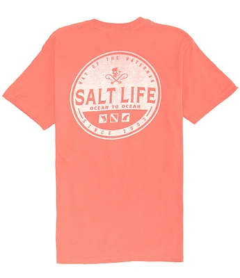 Salt Life Ocean To Ocean Short-Sleeve Graphic T-Shirt