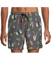 Salt Life Poke Night 7#double; Inseam Board Shorts
