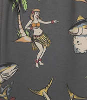Salt Life Poke Night 7#double; Inseam Board Shorts