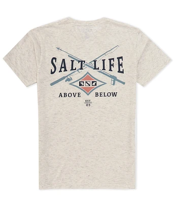 Salt Life Short Sleeve Angler Tactics Graphic T-Shirt