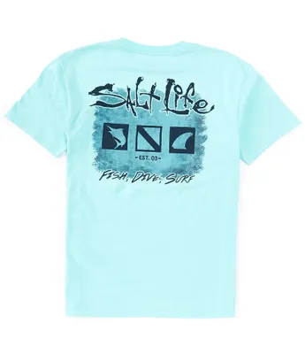 Salt Life Short Sleeve Old School Pocket Graphic T-Shirt