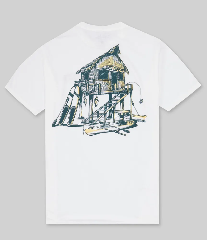 Salt Life Short Sleeve Salty Hideaway Graphic T-Shirt