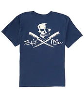 Salt Life Skull And Fillet Short Sleeve T-Shirt