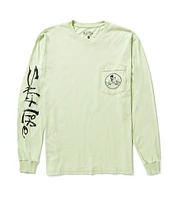 Salt Life Skull And Poles Long Sleeve Graphic T-Shirt