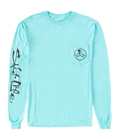 Salt Life Skull And Poles Long Sleeve Graphic T-Shirt