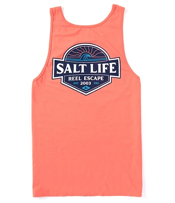 Salt Life Sleeveless Easy Days Graphic Tank