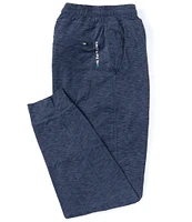 Salt Life Stride Performance Heather Brushed-Knit Jogger Pants