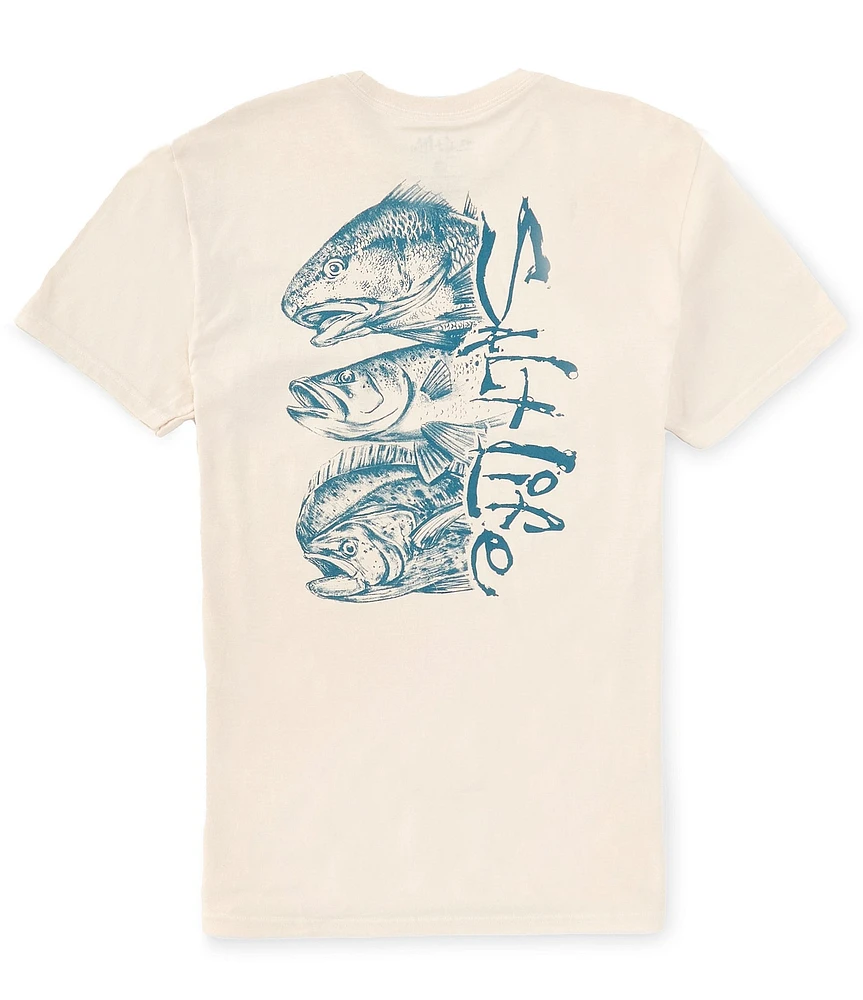 Salt Life Tidal Trophies Short Sleeve Pocket T-Shirt