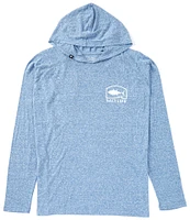 Salt Life Tuna Wave Long Sleeve Tri-Blend Graphic Hoodie