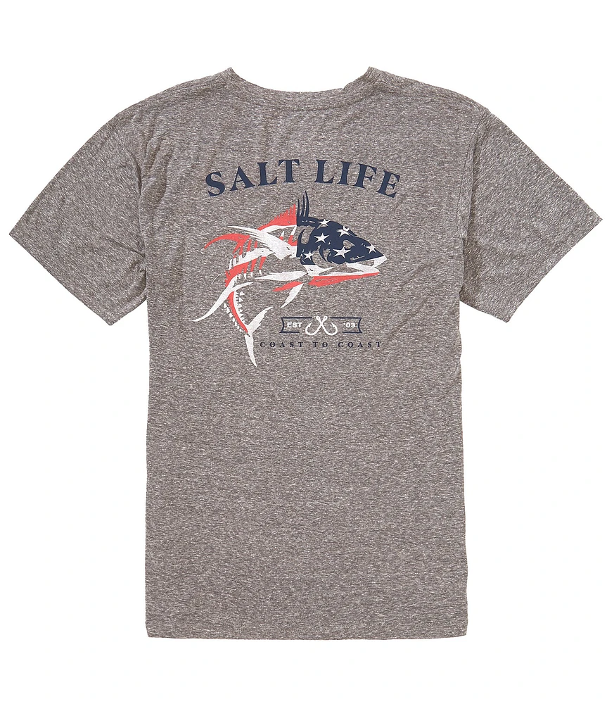 Salt Life United We Fish Short Sleeve T-Shirt