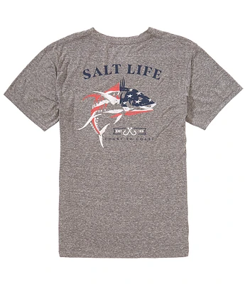 Salt Life United We Fish Short Sleeve T-Shirt