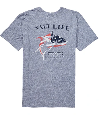 Salt Life United We Fish Short Sleeve T-Shirt