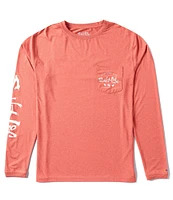 Salt Life Waterman's Trifecta Graphic Long Sleeve UV T-Shirt