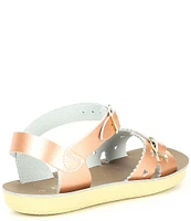 Saltwater Sandals by Hoy Girls' Sun-San Sweetheart Water Friendly Leather Sandals (Toddler)