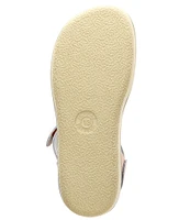 Saltwater Sandals by Hoy Girls' Surfer Water Friendly Leather Alternative Closure Sandals (Youth)