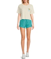 Salty Crew Beacon Mid Rise Drawstring Shorts