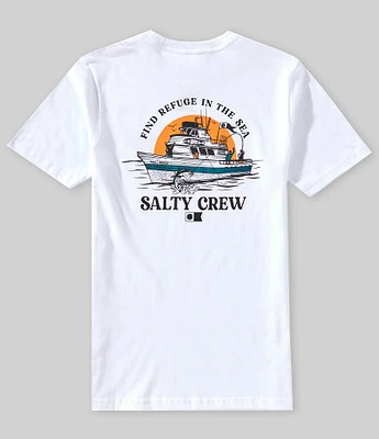 Salty Crew Big Boys Day Charter Boys Short Sleeve T-Shirt
