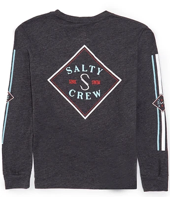 Salty Crew Big Boys 8-20 Long Sleeve Tippet Graphic T-Shirt