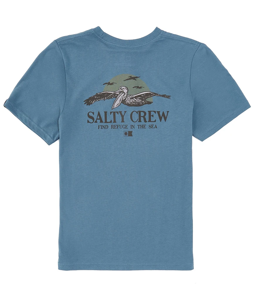 Salty Crew Big Boys 8-20 Short Sleeve Soarin T-Shirt