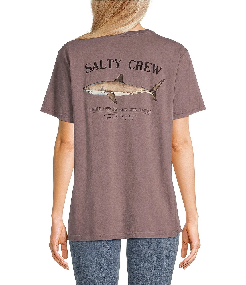 Salty Crew Bruce Boyfriend Short Sleeve Graphic T-Shirt