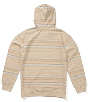 Salty Crew Crewser Long Sleeve Striped French Terry Fleece Hoodie