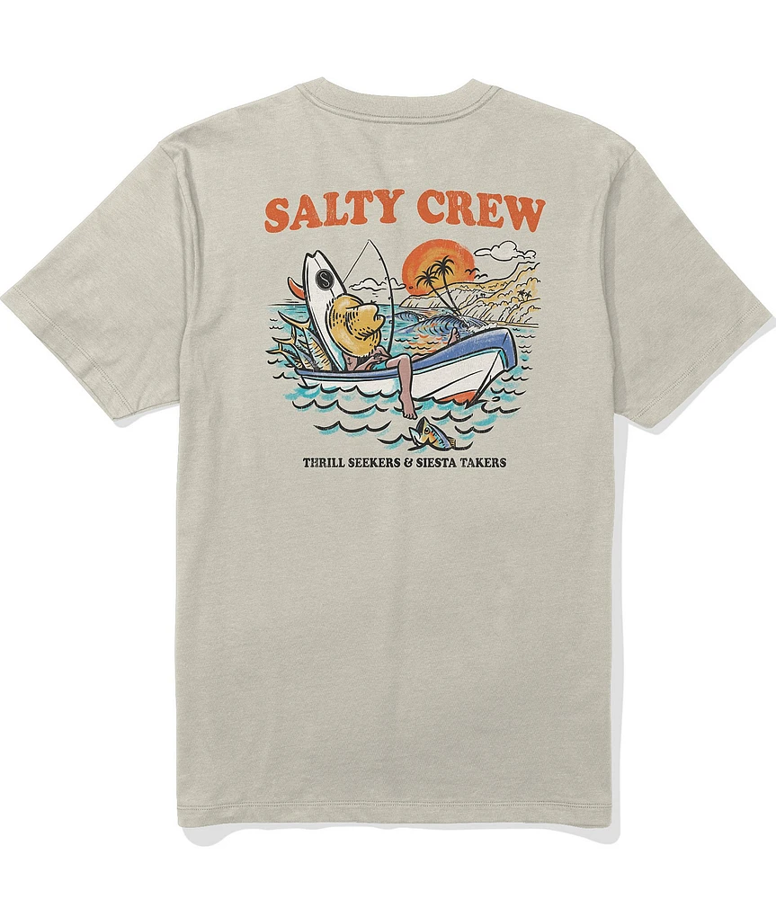 Salty Crew Down Time Short Sleeve T-Shirt