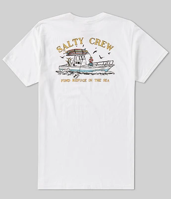 Salty Crew Fish On Short Sleeve Graphic T-Shirt