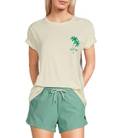 Salty Crew Greetings Oversized Boyfriend Short Sleeve Graphic T-Shirt