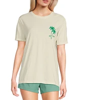 Salty Crew Greetings Oversized Boyfriend Short Sleeve Graphic T-Shirt