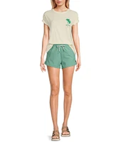 Salty Crew Greetings Oversized Boyfriend Short Sleeve Graphic T-Shirt