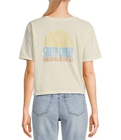 Salty Crew In The Rays Graphic Short Sleeve Cropped T-Shirt