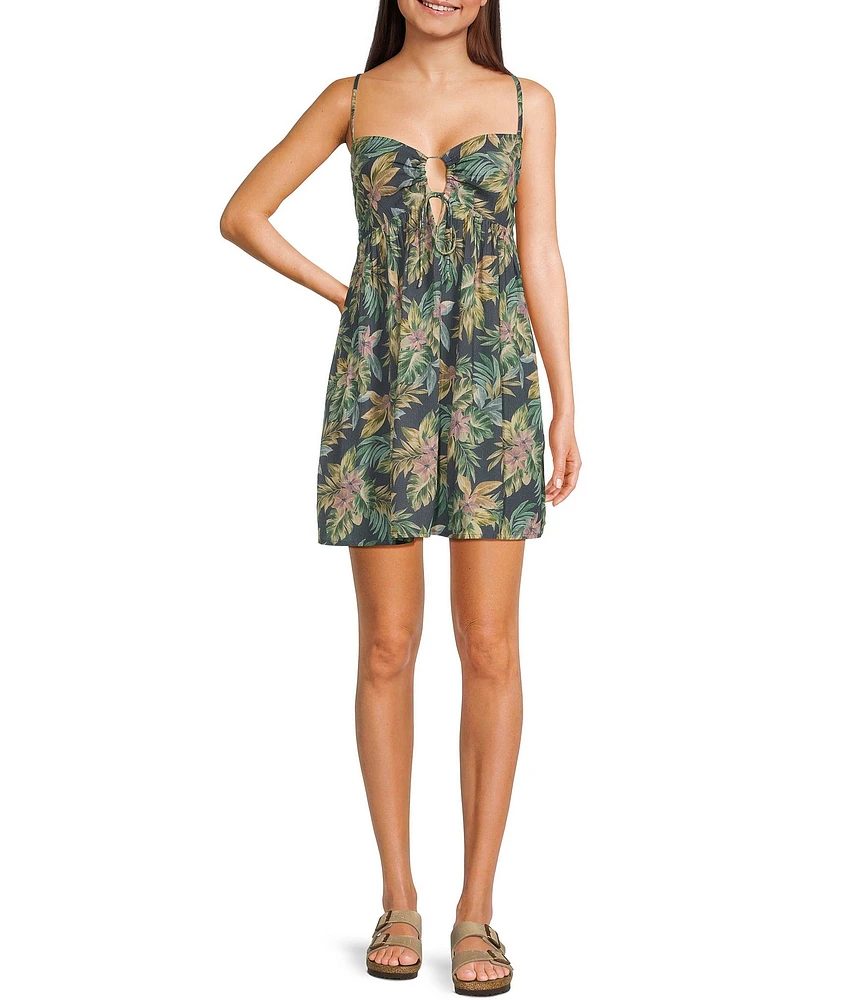 Salty Crew Island Style Printed Mini Dress