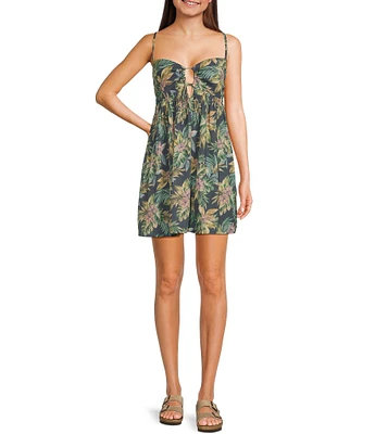 Salty Crew Island Style Printed Mini Dress