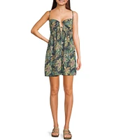 Salty Crew Island Style Printed Mini Dress