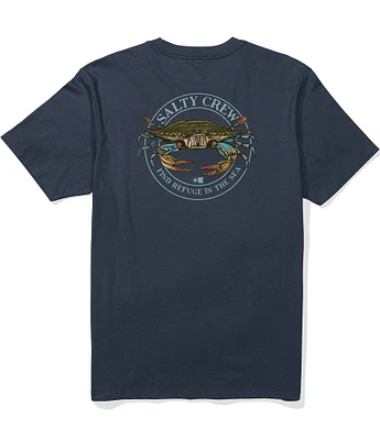 Salty Crew Jimmy Crab Graphic Short Sleeve T-Shirt