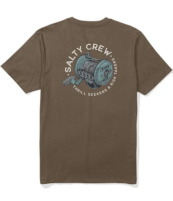 Salty Crew Jimmy Reel Good Graphic Short Sleeve T-Shirt