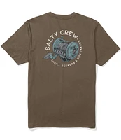 Salty Crew Jimmy Reel Good Graphic Short Sleeve T-Shirt