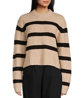 Salty Crew Lighthouse Engineered Long Sleeve Stripe Sweater