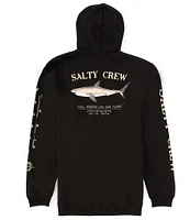 Salty Crew Long Sleeve Bruce Fleece Graphic Hoodie