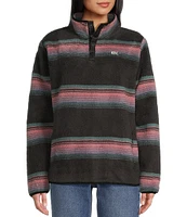 Salty Crew Long Sleeve Calm Seas Striped Cozy Pullover