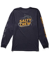 Salty Crew Long Sleeve Hook Up Graphic T-Shirt