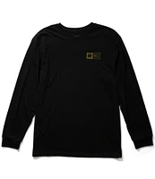 Salty Crew Long Sleeve Sketchy Alpha Graphic T-Shirt